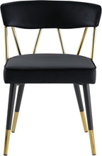 Glam Velvet Dining Chair Set of 2