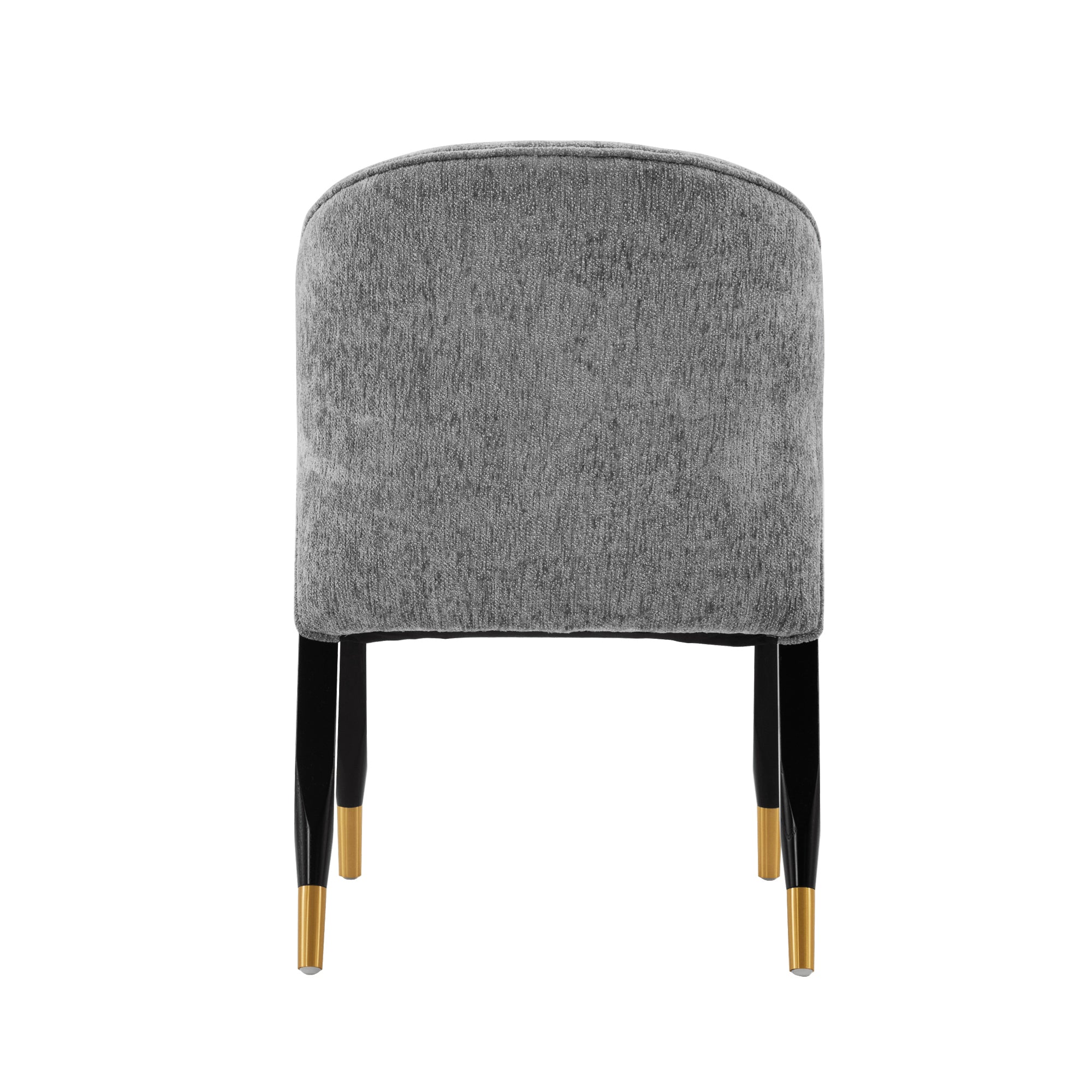 Ola Wood Chenille Dining Chair