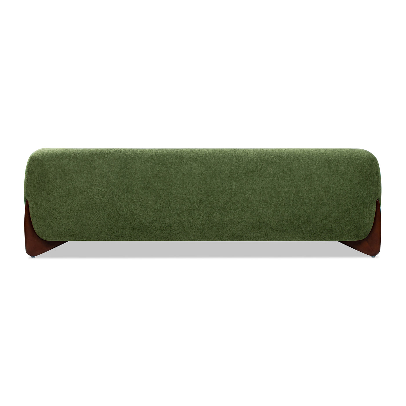 Alpine 90.5" Sherpa Sofa, Moss