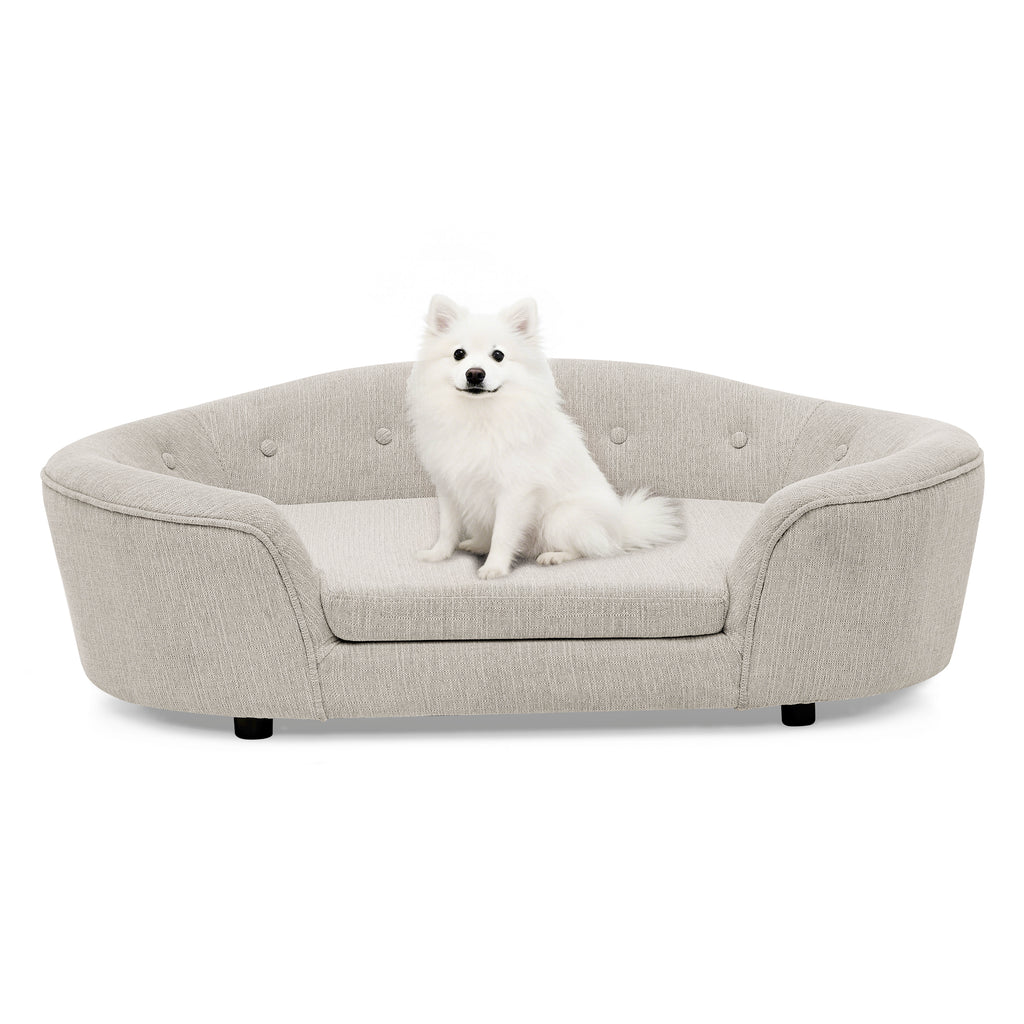 Oversized Oval Semi-Enclosed Dog Sofa