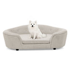 Oversized Oval Semi-Enclosed Dog Sofa