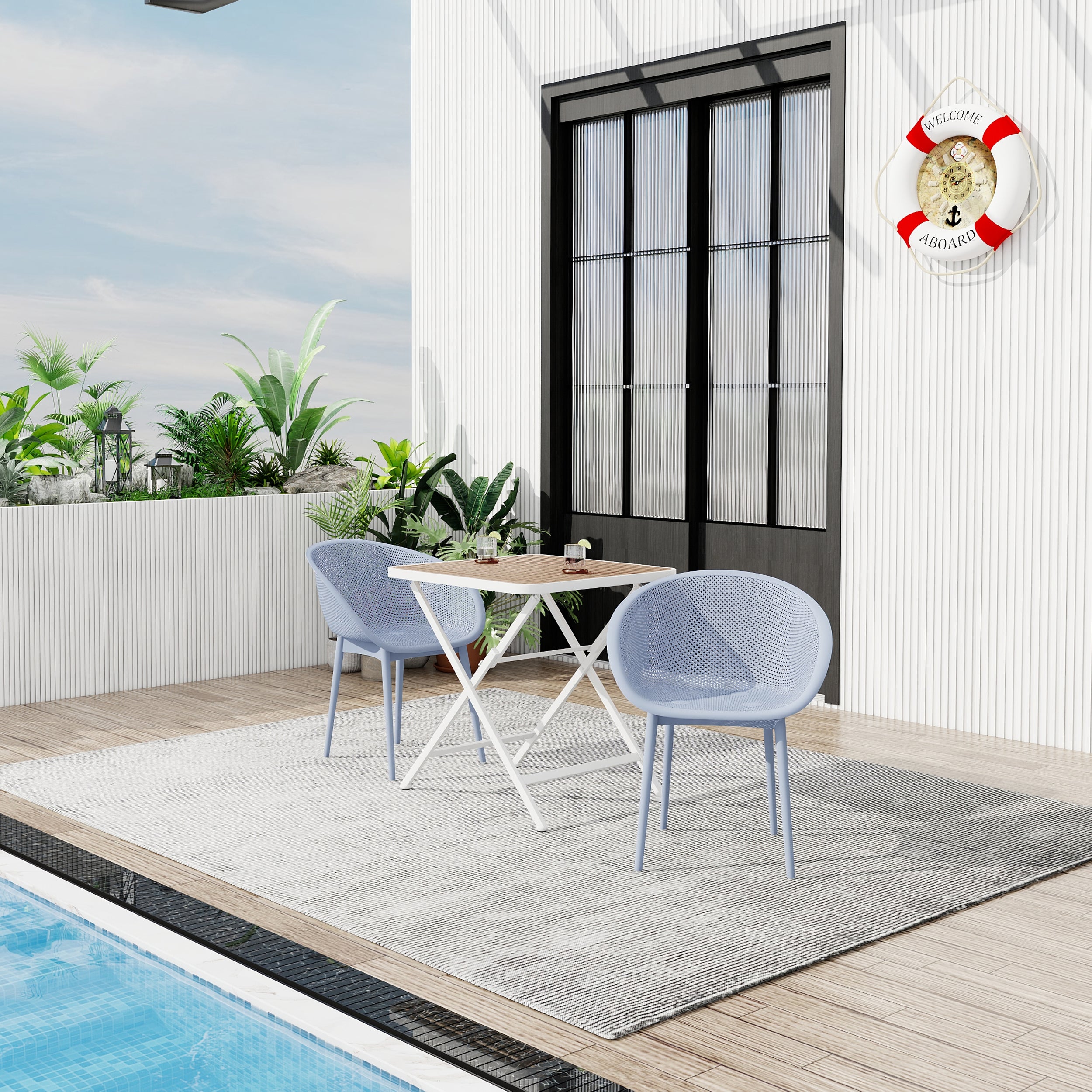 Summer 2-Pack Light Baby Patio Furniture Set