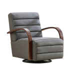 30.7" Modern Upholstered 360° Swivel Accent Chair
