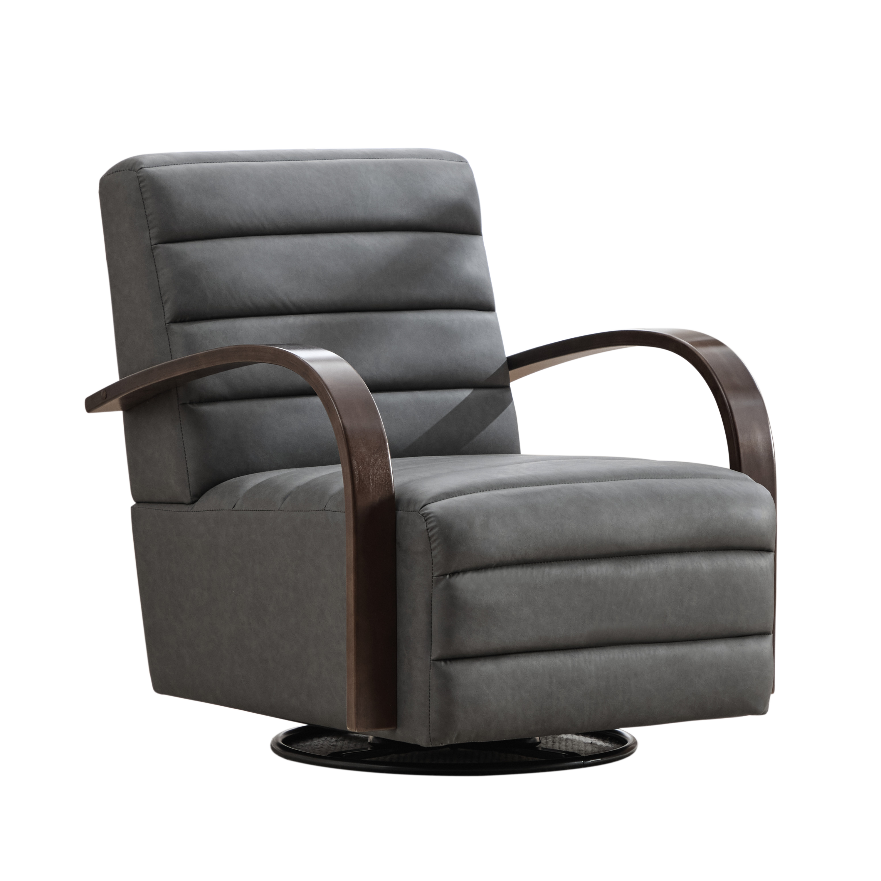30.7" Modern Upholstered 360° Swivel Accent Chair