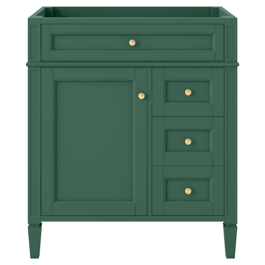 30" Bathroom Vanity Without Top Sink