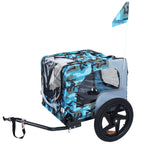 Outdoor Heavy Duty Collapsible Pet Bike Trailer