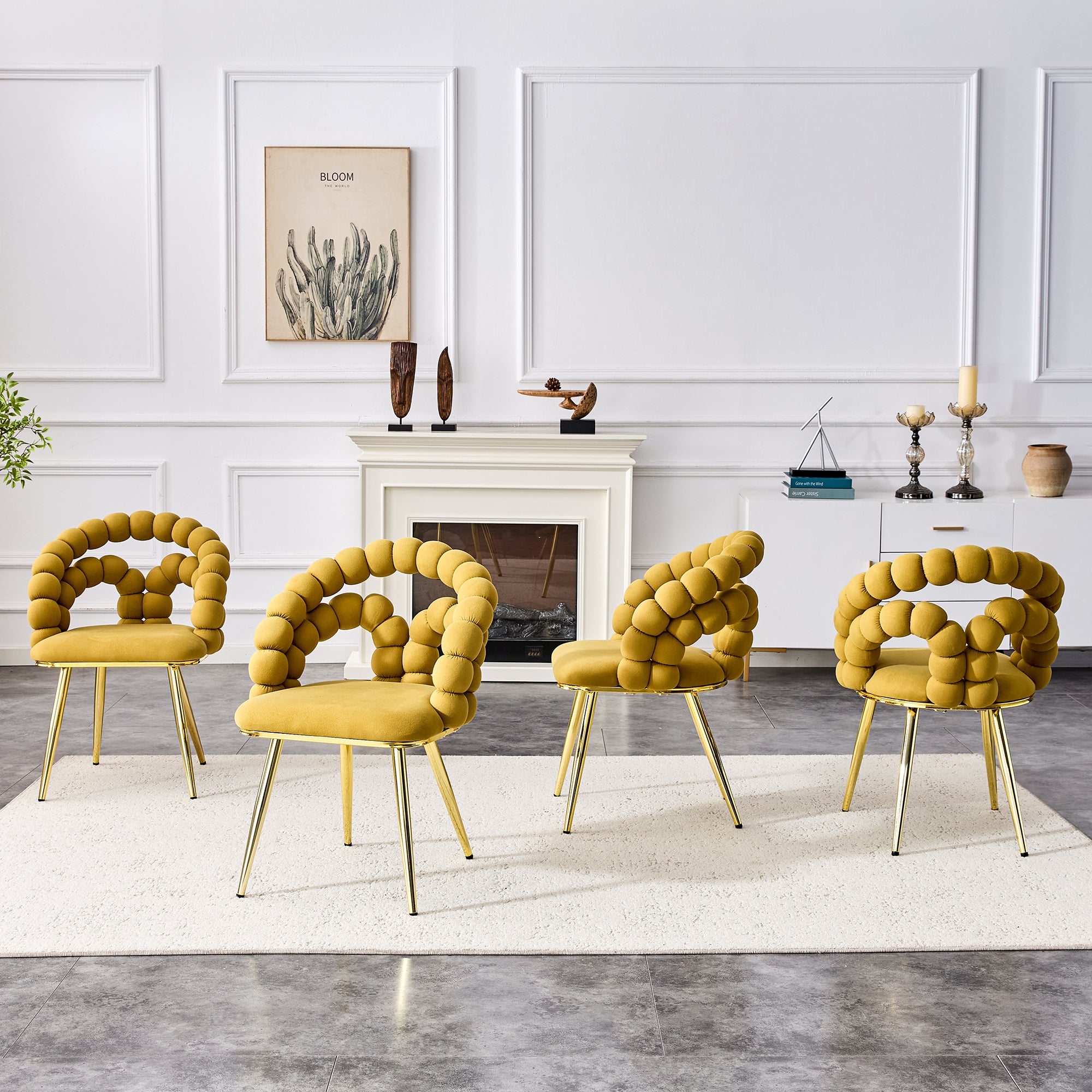 Set of 4 Premium Dining Seating