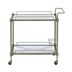 Aditya Mirrored & Antique Kitchen Cart