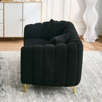 63" Chenille Loveseat Sofa