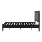 Solid Wood Queen Bed