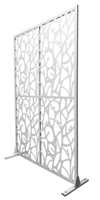 Metal Privacy Screens W3.8Ft X H6Ft