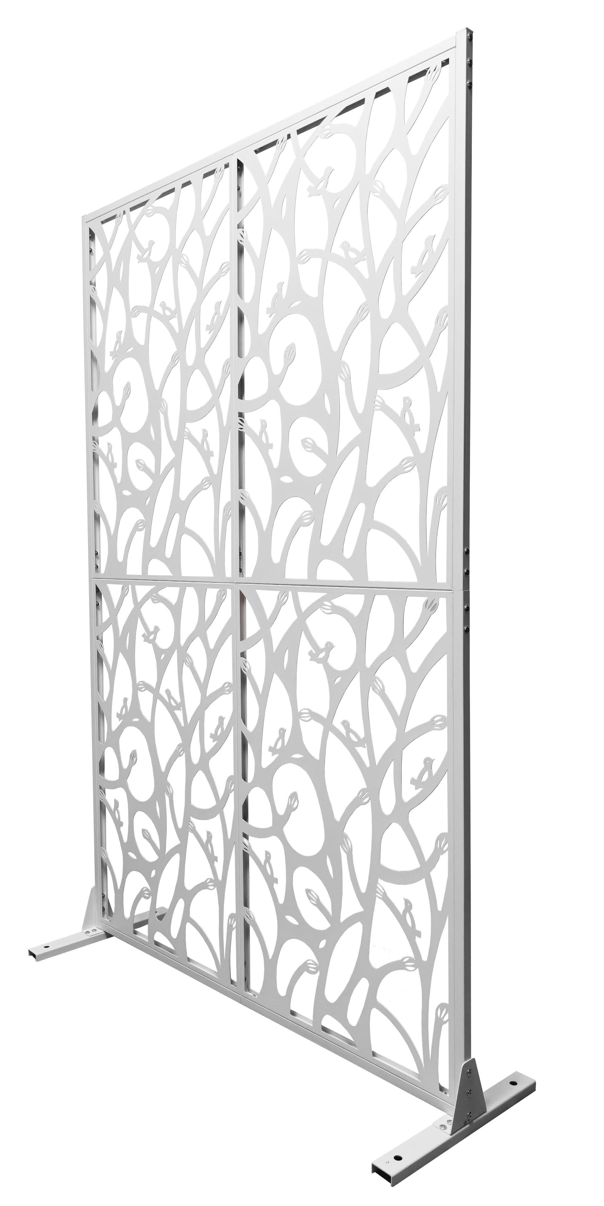 Metal Privacy Screens W3.8Ft X H6Ft