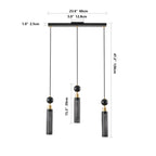 Modern 3-Light Pendant Chandelier