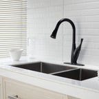 Kitchen Faucet with Pull Out Sprayer, Oil-Rubbed Bronze