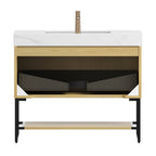 YOLAN 36" Bathroom Vanity & Sink