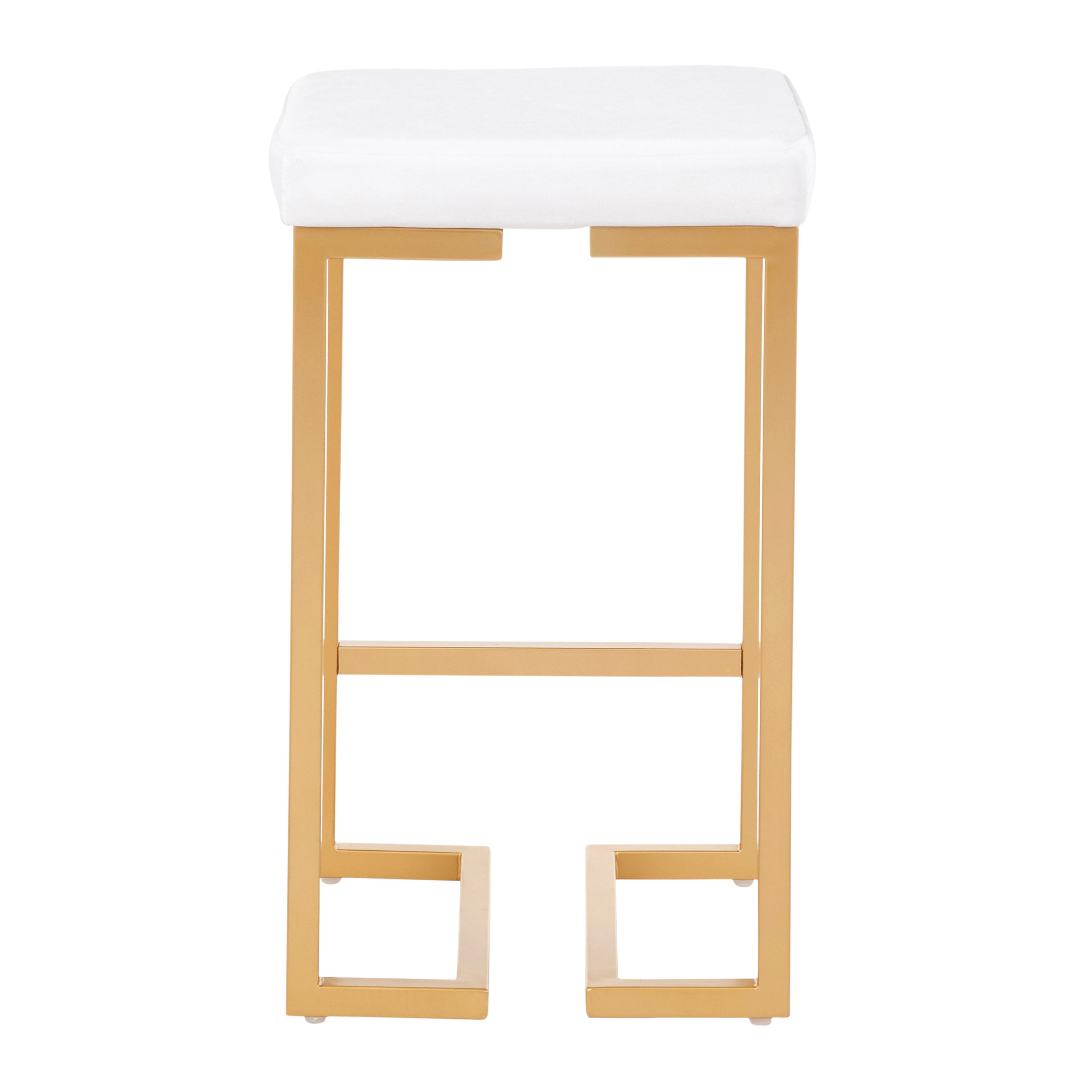 26" Contemporary Counter Stool Pair