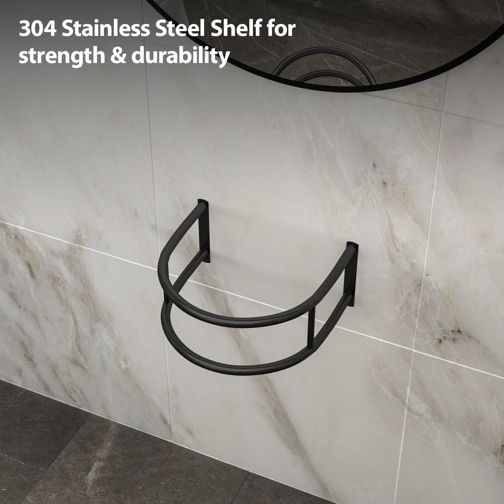 16"x14" Wall-Mounted Ceramic Bathroom Sink