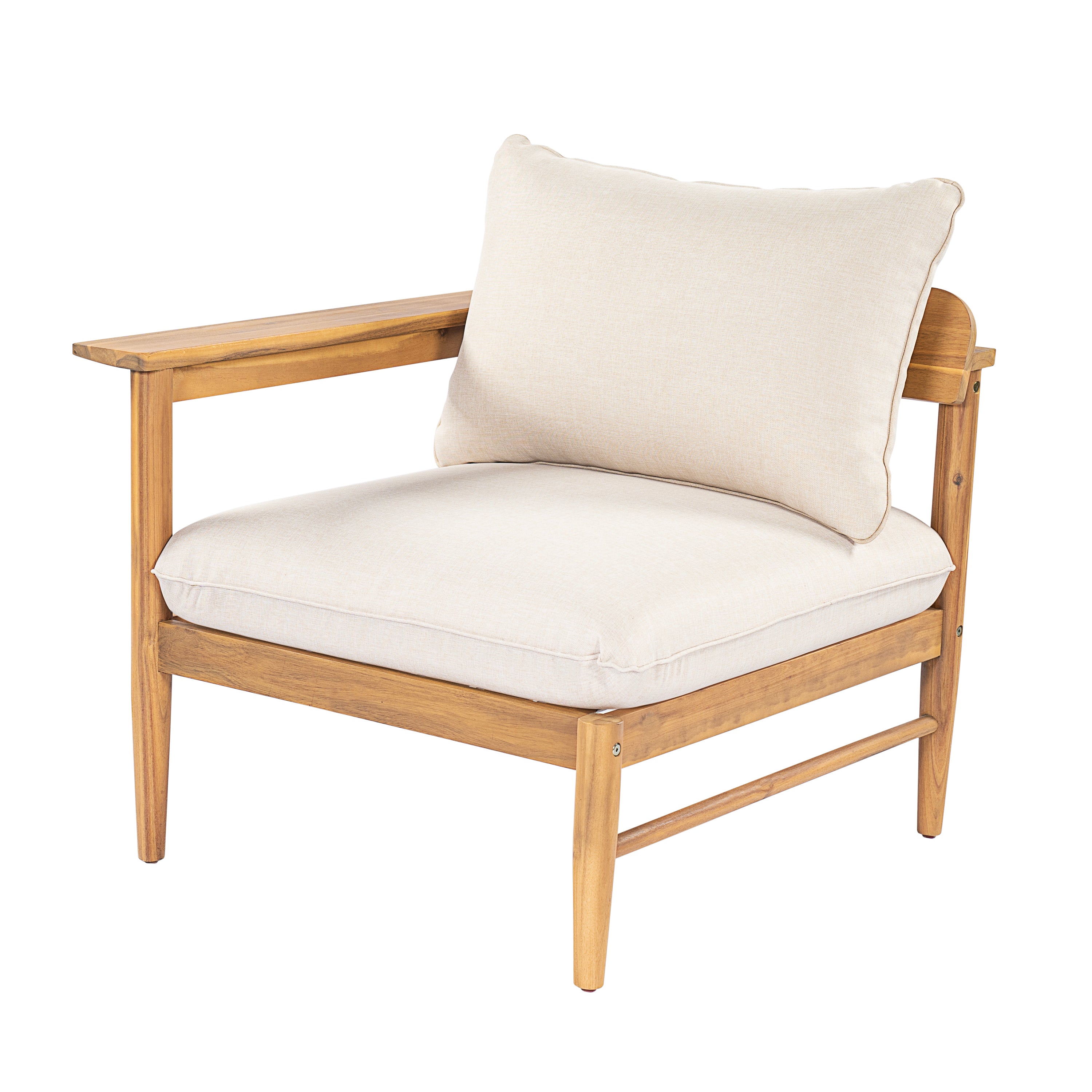 Terassi Outdoor Acacia Wood 4 Seater Sofa