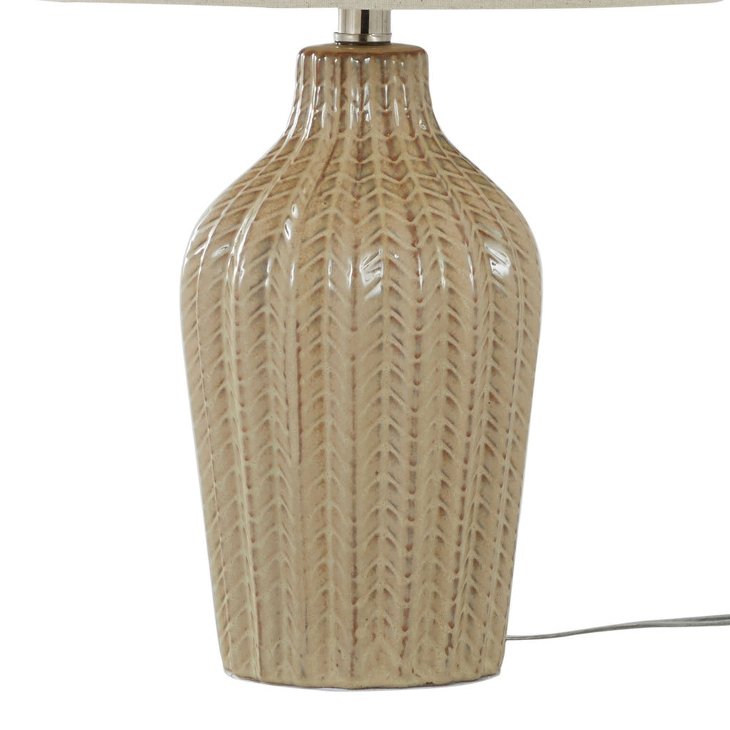 Rockwell 23" Contemporary Ceramic Table Lamp in Cuban