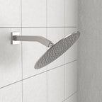 Brushed Nickel Shower Arm with Flange