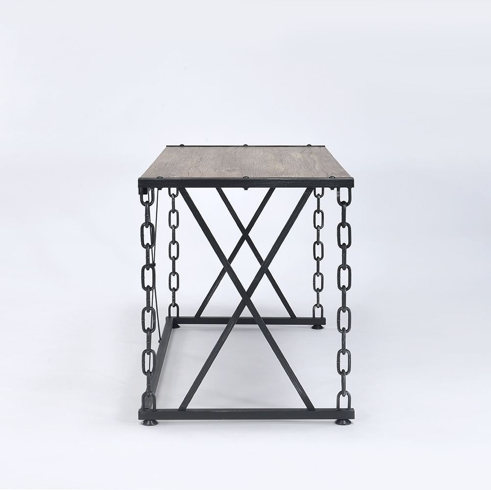Jodie Rustic Rectangular Vanity Desk