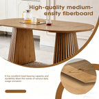 Flexible and Extendable Wooden Dining Table