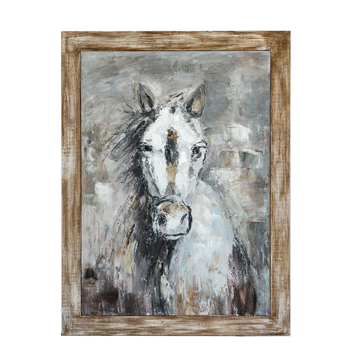 Hand-Painted Horse Artwork