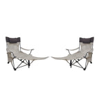 2PCS Outdoor Camping Chairs - Folding & Adjustable
