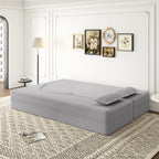 Modern Floor Sofa with 2 Pillows