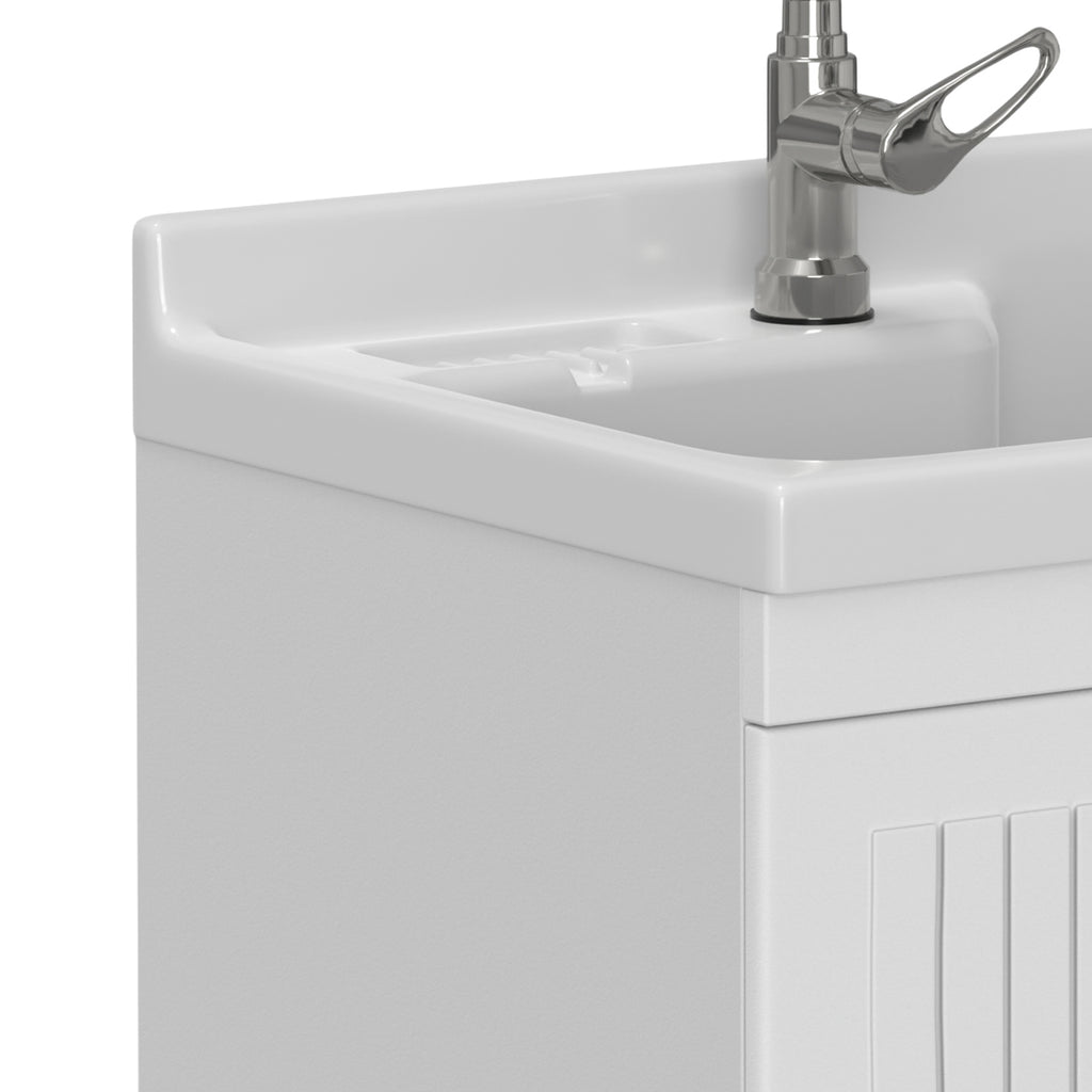 Murphy All-In-One 28-Inch Laundry Utility Sink and Cabinet