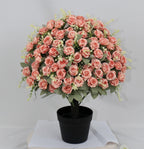 24-Inch Artificial Rose Decoration in Pink