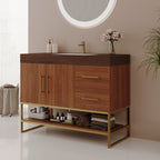 36" Modern Free-Standing Bathroom Vanity