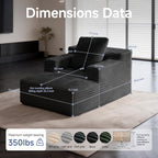 Compressed Modular Chaise Lounge Sofa