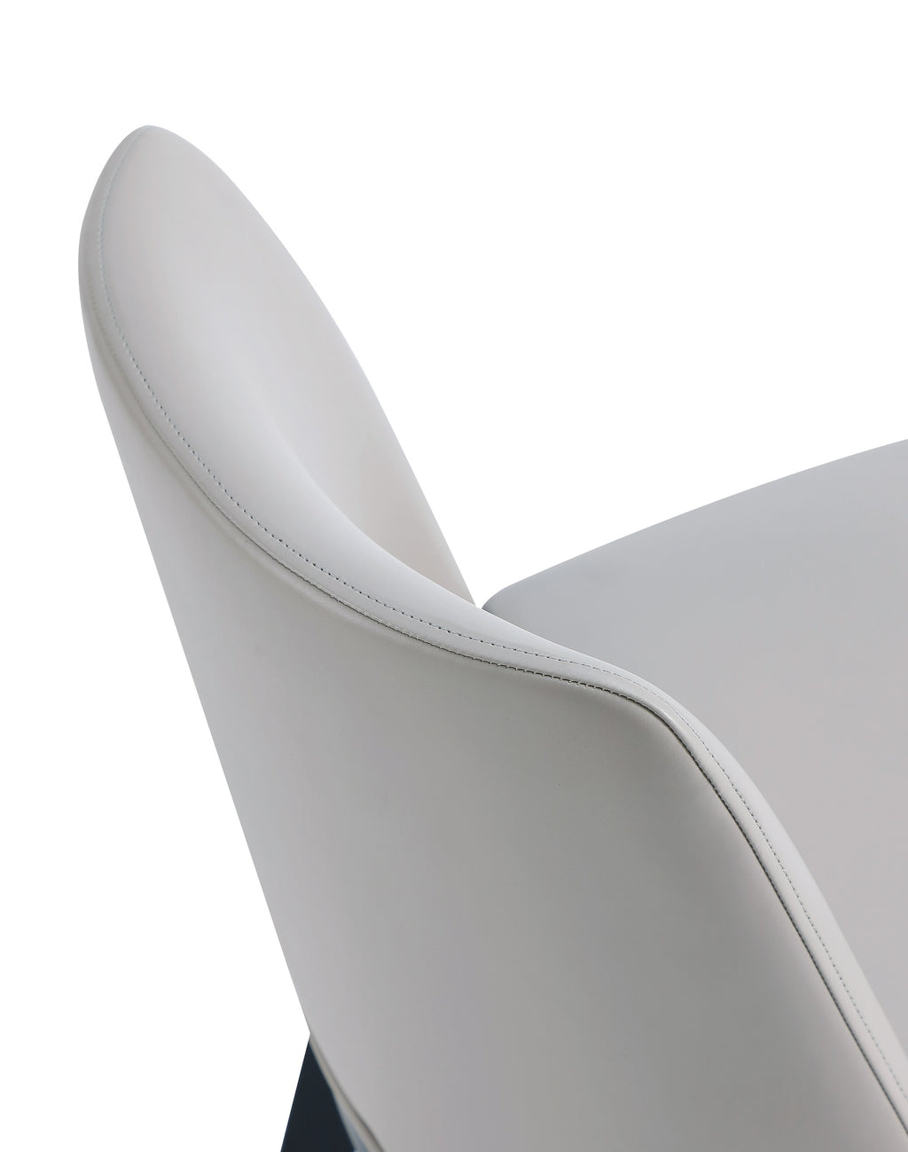 Gansevoort Wood Vegan Leather Dining Chair