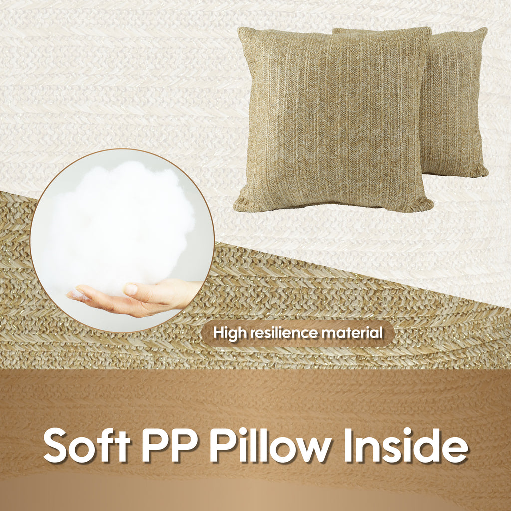 Outdoor/Indoor Throw Pillows, Decorative Throw Pillows with Inserts