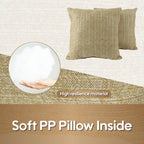 Outdoor/Indoor Throw Pillows, Decorative Throw Pillows with Inserts