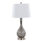 Jenny 27" Contemporary Glass Table Lamp