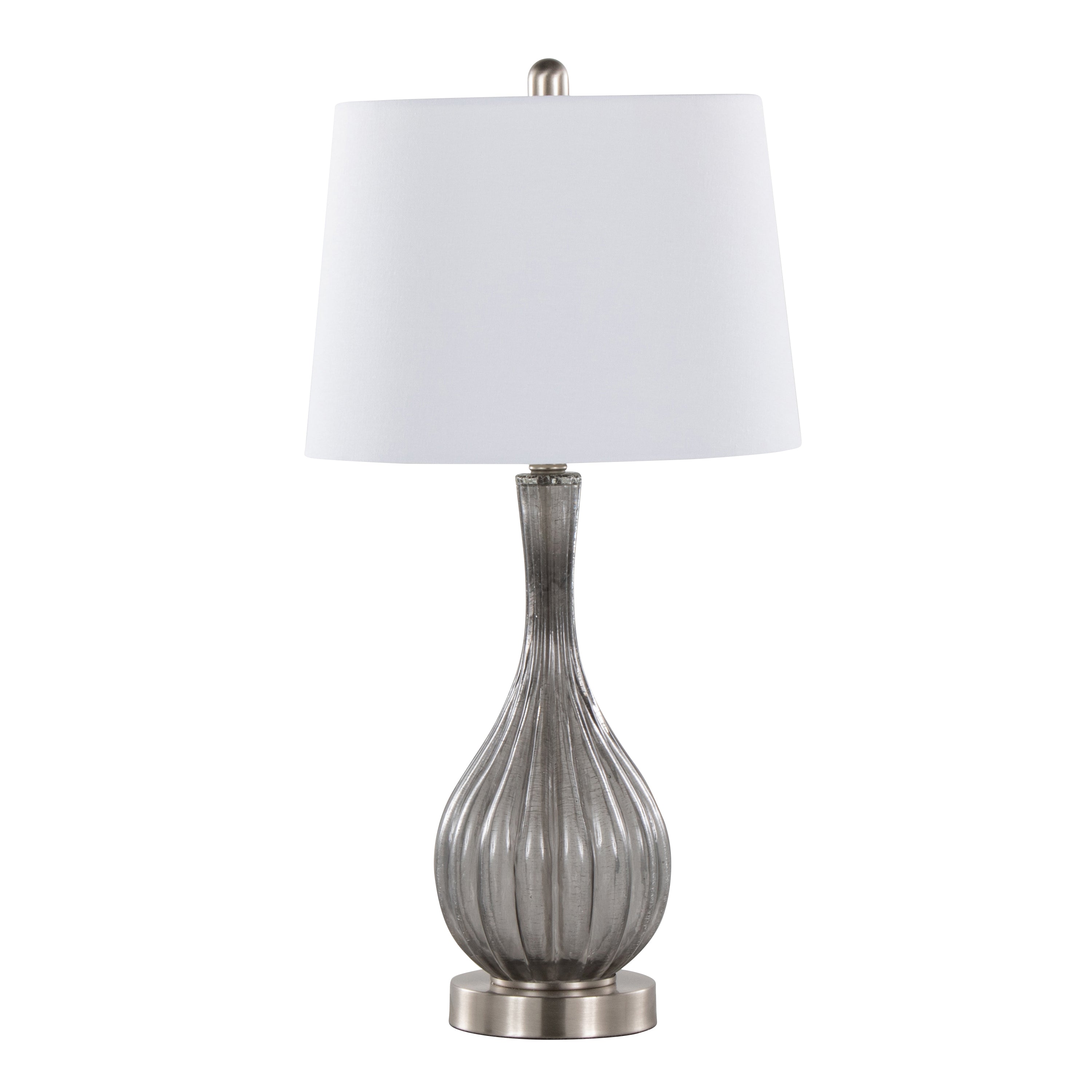Jenny 27" Contemporary Glass Table Lamp