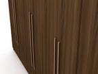 Gramercy 82" Wardrobe Closet in Chestnut