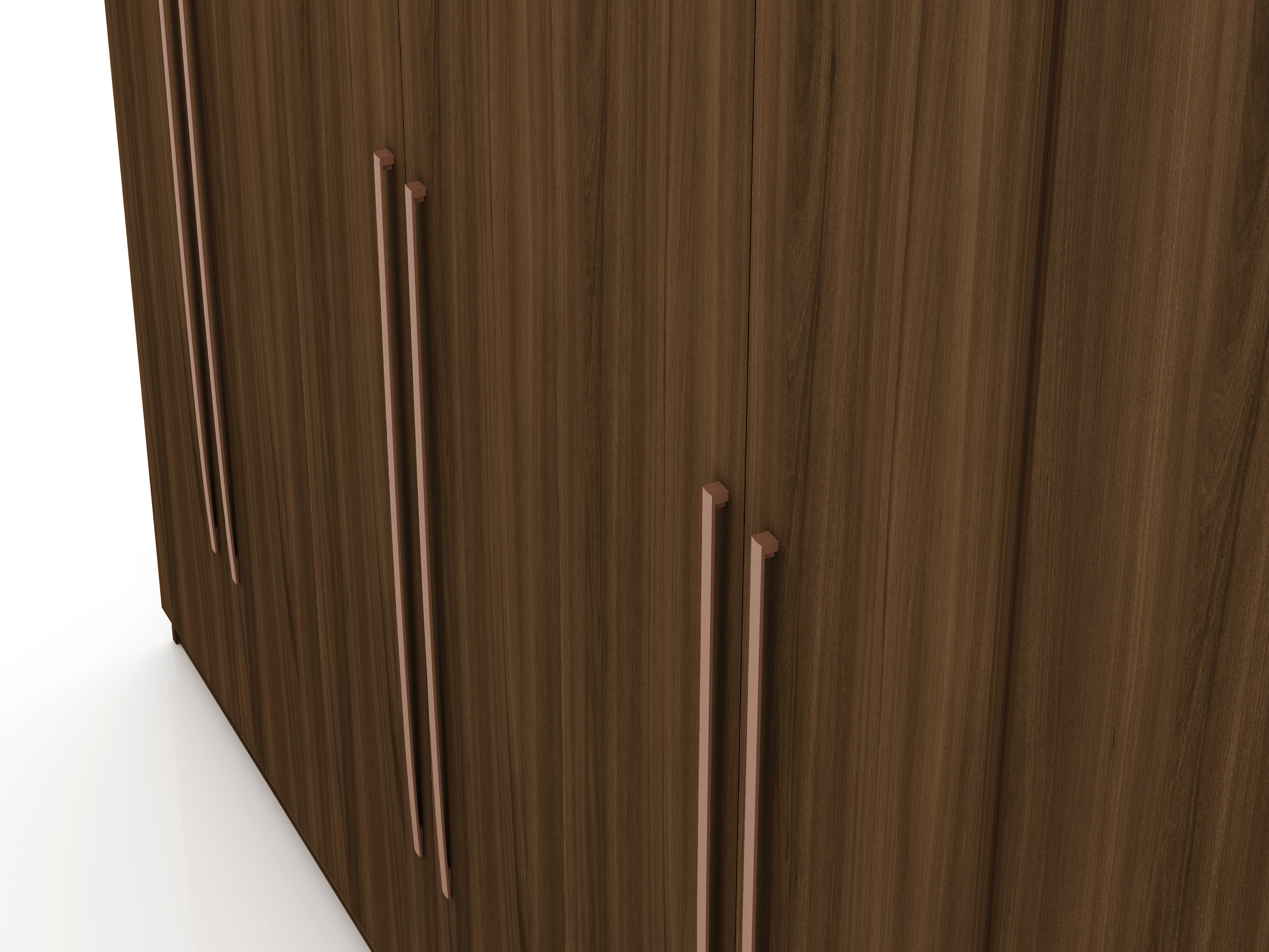 Gramercy 82" Wardrobe Closet in Chestnut