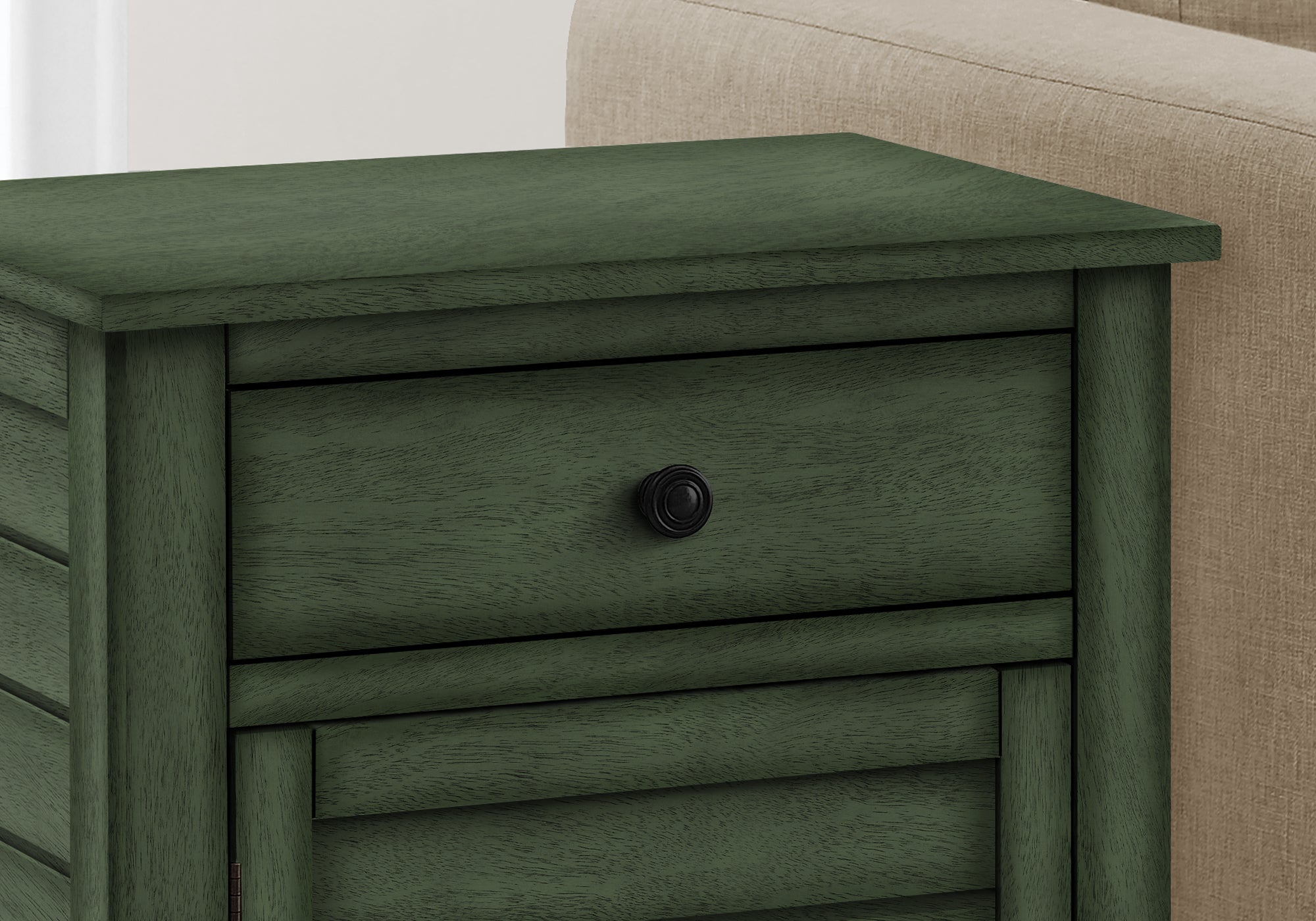 Accent Table with Storage Drawer