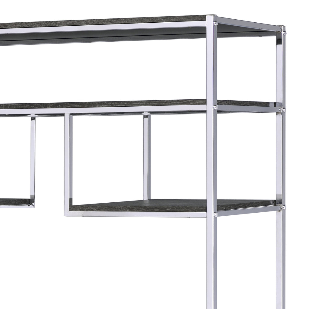 Vonara Rustic Etagere Bookshelf