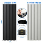 72.8-Inch Galvanized Metal Roof Panels - 10 Pack