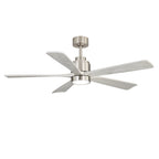 52 Inch Ultra Quiet Reversible Ceiling Fan with Light