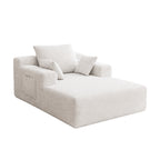 71.65'' Corduroy Chaise Lounge Sofa