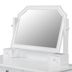 44.4" Makeup Vanity Desk with Adjustable Mirror