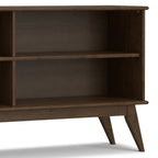 Draper Mid Century Low Bookcase