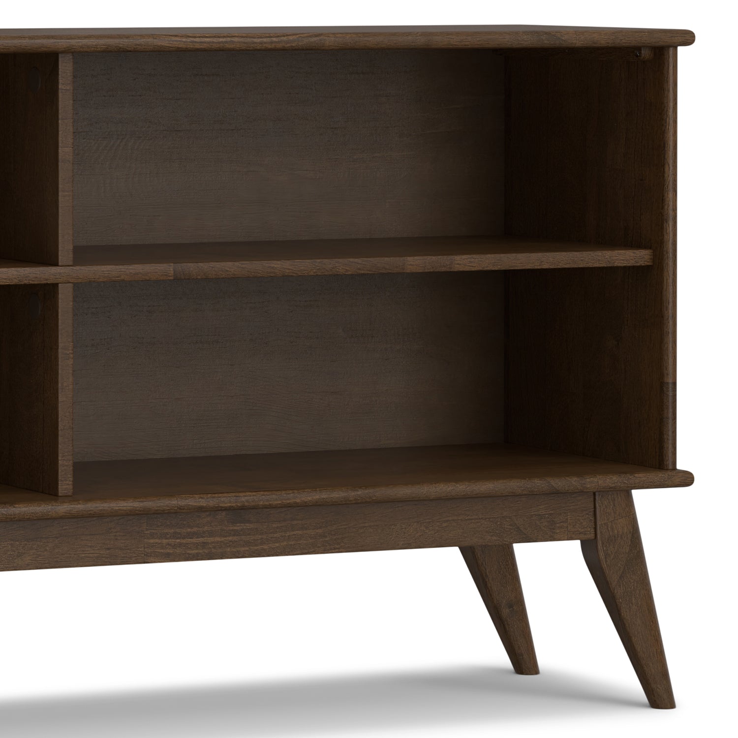 Draper Mid Century Low Bookcase