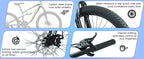 26 Inch Mountain Bike with 21-Speeds & Full Suspension