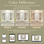 35'' x 28'' Wall Mounted Bathroom Storage Cabinet with Mirror